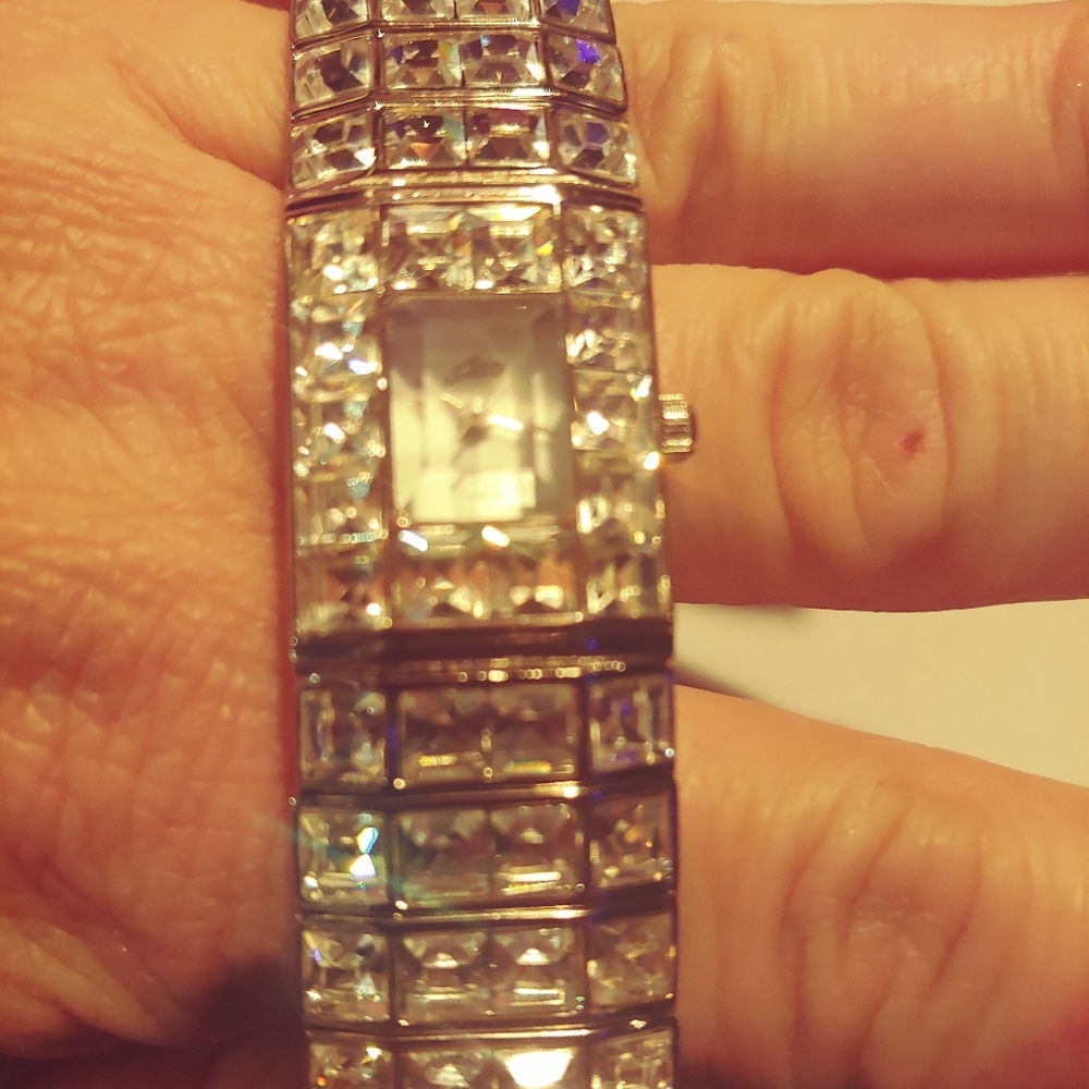 Beautiful faux diamond Watch